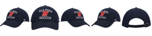 '47 Brand Men's Navy Ole Miss Rebels Soccer Clean-Up Adjustable Hat